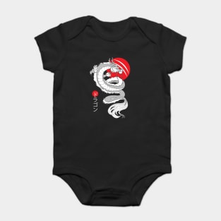 Dragon Red Moon Baby Bodysuit